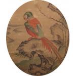 【可 - 電洽】【花鳥圖】清代 名畫家-蔣廷錫(西元1669～1732) 擅長花鳥，曾畫過《塞外花卉》...