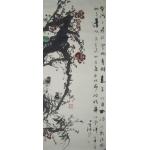 【可 - 電洽】【花鳥圖】韓國名畫、鳥在花.樹上棲息表現得如此淋漓盡致神韻...